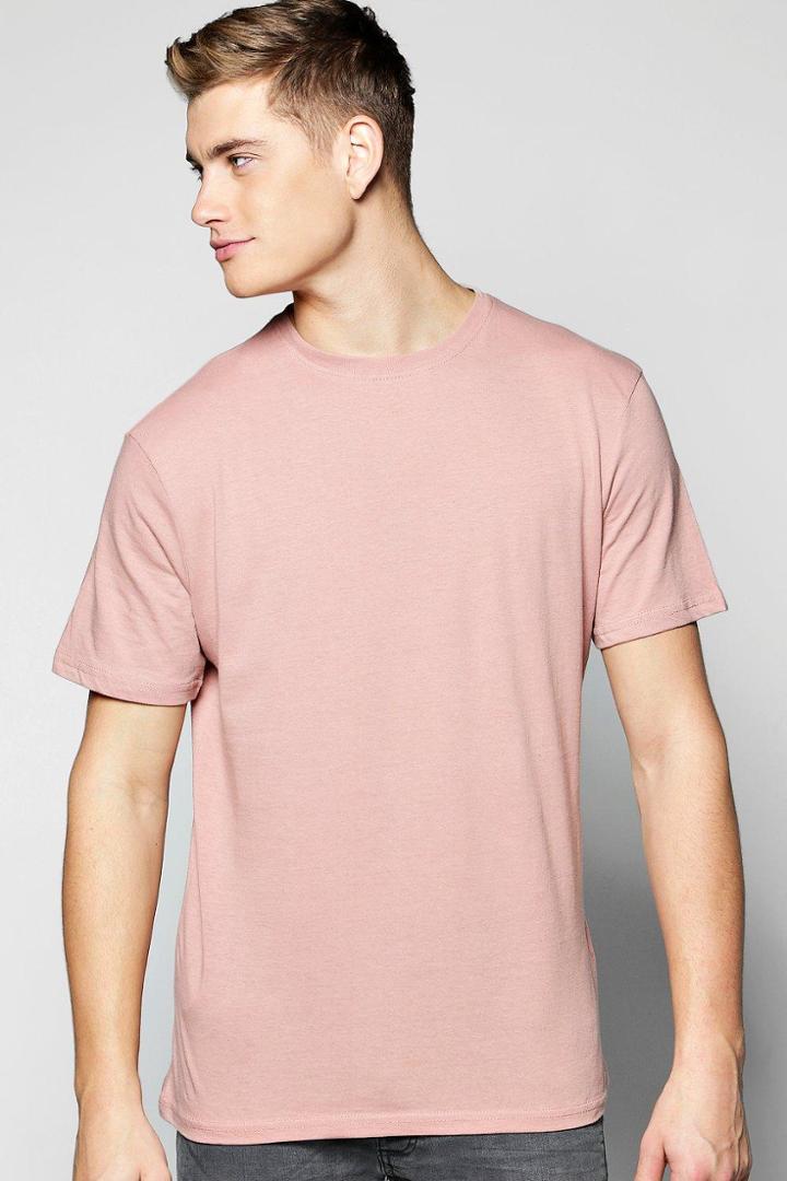 Boohoo Oversized Boxy T Shirt Pink