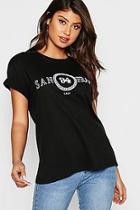 Boohoo San Fran Slogan T-shirt