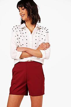 Boohoo Cydney Pocket Tailored Short