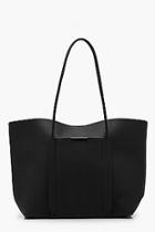 Boohoo Piping Pocket Tote Bag