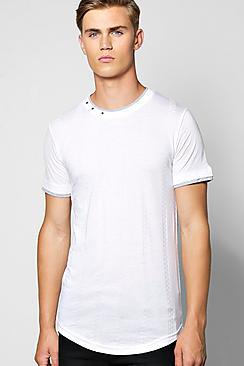 Boohoo Short Sleeve Muscle Fit Knitted T Shirt
