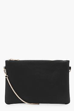 Boohoo Maria Chunky Chain Cross Body