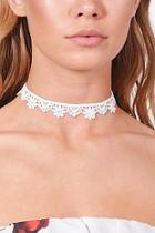 Boohoo Leah Floral Lace Choker 2 Pack