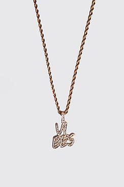 Boohoo Vibes Chain Necklace