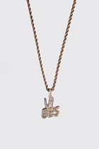 Boohoo Vibes Chain Necklace