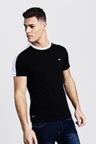 Boohoo Regular Fit Shoulder Panel T-shirt