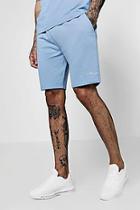 Boohoo Man Signature Embroidered Jersey Short Co-ord