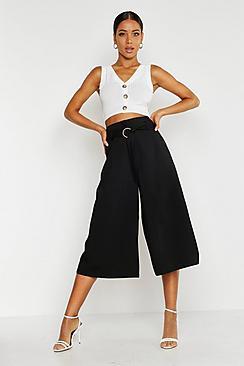 Boohoo O-ring Tailored Culottes