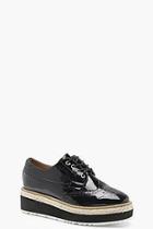 Boohoo Lauren Espadrille Cleated Brogues