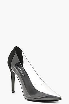 Boohoo Clear Court Shoes