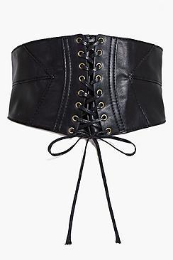 Boohoo Emily Panelled Corset Belt