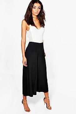 Boohoo Tall Mia Wide Leg Woven Culottes