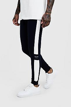 Boohoo Side Panel Reflective Man Skinny Jogger