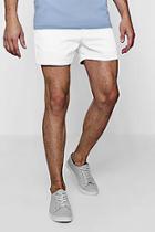 Boohoo Short Length Chino Short In White