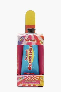Boohoo Swizzles Hand Cream & Nail File Set