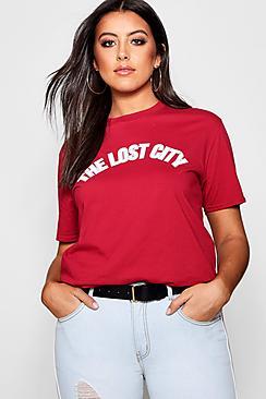 Boohoo Plus Belle The Lost City Tee