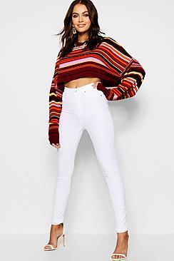 Boohoo High Rise Skinny Jean
