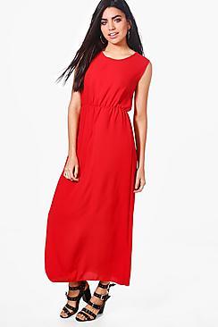 Boohoo Emma Sleeveless Maxi Dress