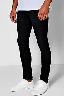 Boohoo Super Skinny Fit Charcoal Wash Jeans