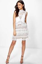 Boohoo Boutique Marlowe Lace Bodycon Dress