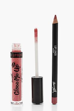 Boohoo Barry M Gloss Me Up Lip Kit - Baby