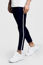 Boohoo Tricot Tape Detail Cropped Jogger