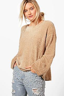 Boohoo Maisie Oversized Chenille Jumper