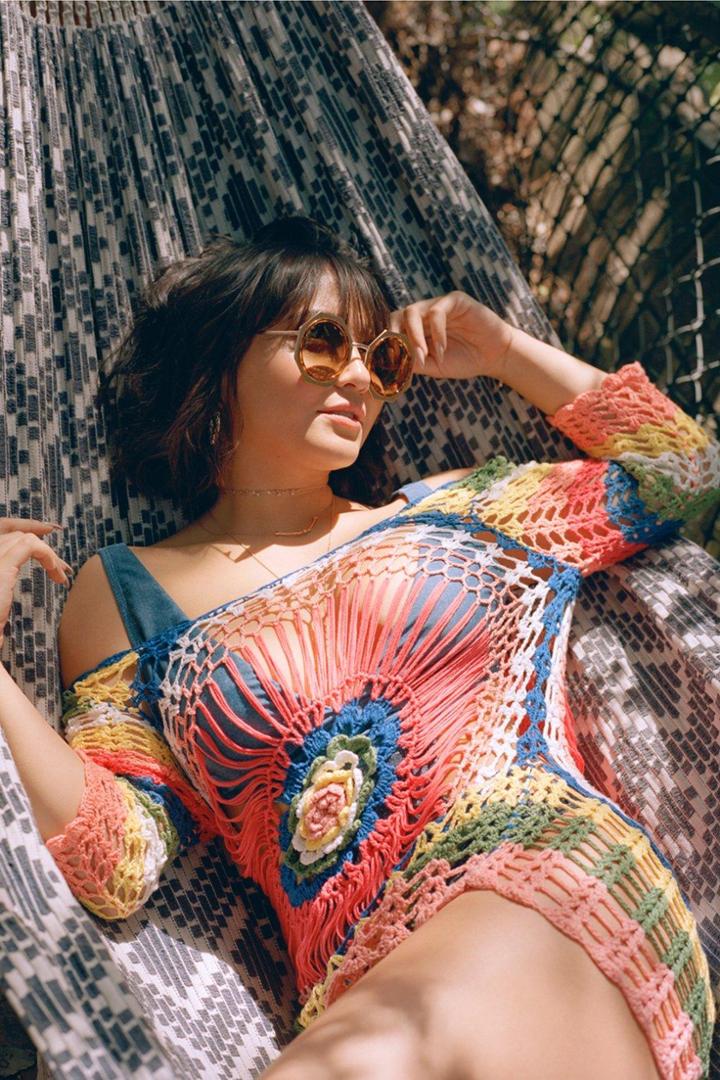 Boohoo Joanna Crochet Top Multi