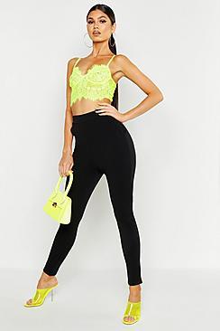 Boohoo Basic Skinny Crepe Trousers