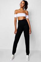 Boohoo Tall Knitted Joggers