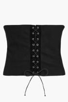 Boohoo Plus Jenna Premium Corset Black