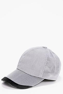 Boohoo Mesh Look Sports Cap