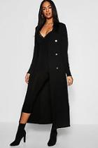Boohoo Tall Button Front Duster Jackets
