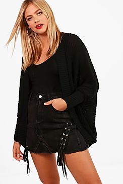 Boohoo Rosie Soft Knit Batwing Cardigan