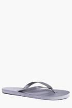 Boohoo Plain Flip Flops Grey