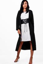 Boohoo Nevea 3 Pc T-shirt Corset & Duster Co-ord