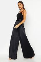 Boohoo Extreme Oversized Luxe Wide Leg Trouser