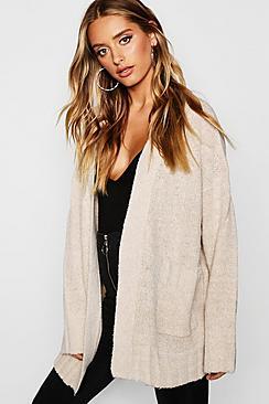 Boohoo Pocket Cardigan