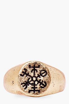 Boohoo Celtic Design Ring