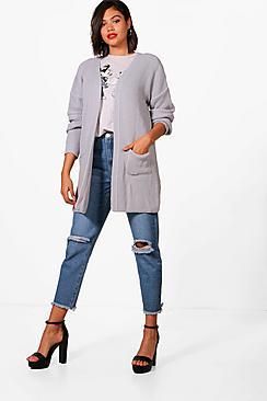 Boohoo Fisherman Pocket Cardigan