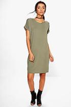 Boohoo Tall Haidee Oversized T-shirt Dress