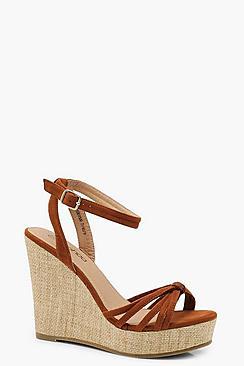 Boohoo Caged Front Wedges