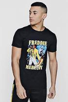 Boohoo Freddie Mercury License Print T-shirt