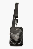 Boohoo Croc Utility Front Bag