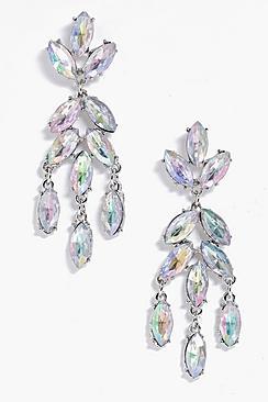 Boohoo Kelly Statement Diamante Earring