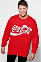 Boohoo Coca Cola License Sweater