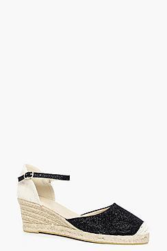 Boohoo Alice Mid Contrast Wedges