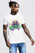 Boohoo Regular Tribal Print Jersey T-shirt