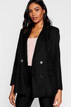 Boohoo Tailored Double Breasted Blazer