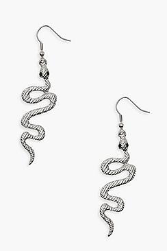 Boohoo Sarah Snake Earrings
